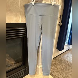 Lululemon Align High Rise Legging Pants baby light blue Size 14 TALL